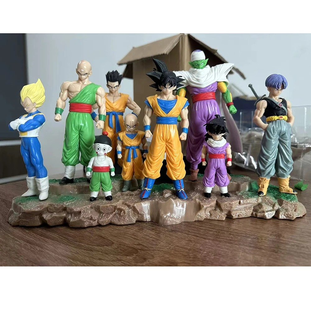Son Goku Trunks Piccolo Gohan Krillin Dragonball Z Set Model