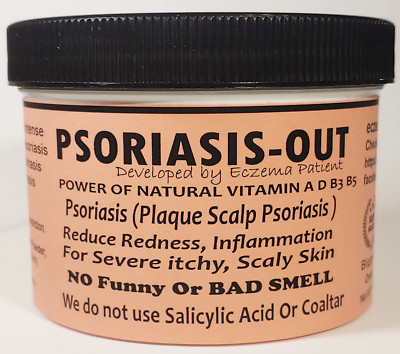 Natural Psoriasis Cream  Anti-Itch, Redness & Flaking Relief