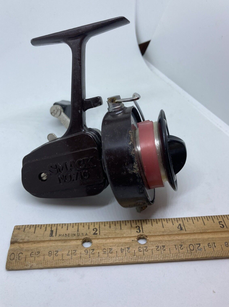 Smack No. 710 Spinning Reel Open Face Fishing made in Japan Smack No. 710 Spinning Reel Open Face Fishing made in Japan