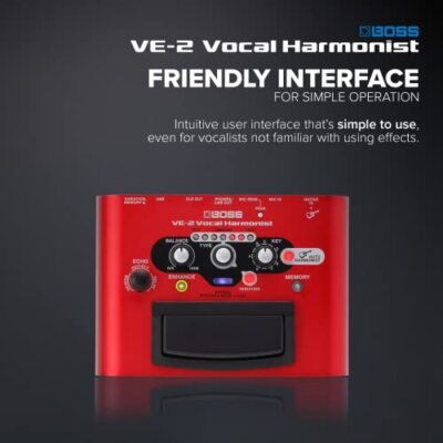 BOSS Vocal Harmonist VE-2 Effects Processor NEW