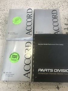 2003 2004 2005 2006 2007 Honda Accord Service Repair Shop Manual Set W