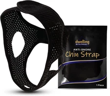 Anti Snore Chin Strap - Anti-Dry Mouth Chin Strap for CPAP Users - Stop Noise - 