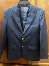 GIOBERTI Boy s NAVY Formal BLAZER JACKET, SIZE 14, Excellent