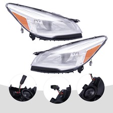 For 2013 2014-2015 2016 Ford Escape Halogen Headlights Assembly Set Left Right For 2013 2014-2015 2016 Ford Escape Halogen Headlights Assembly Set Left Right