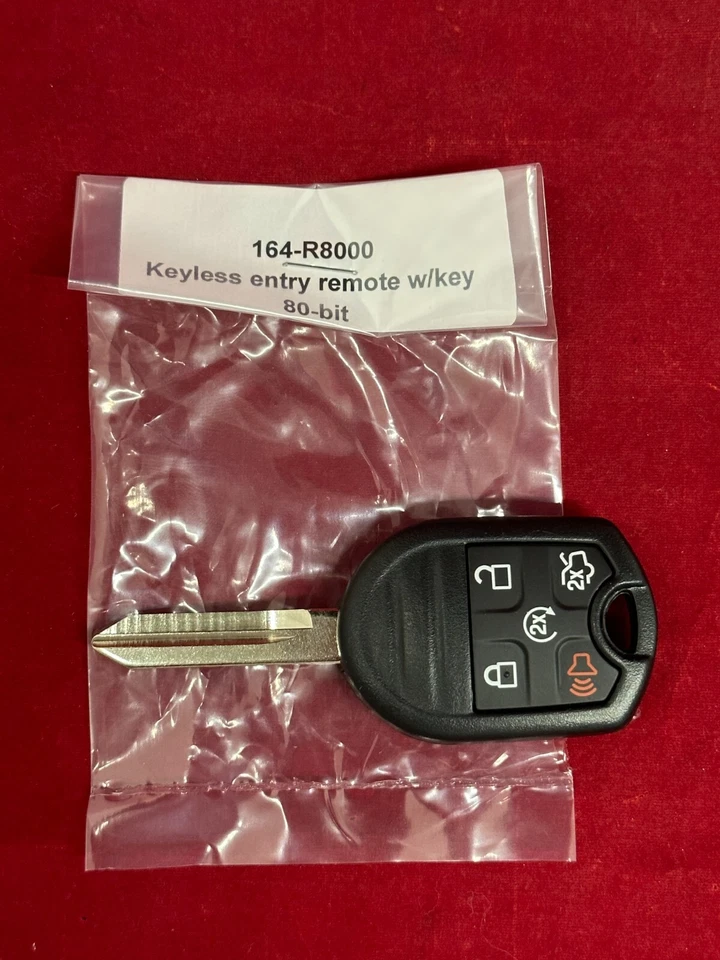NEW OEM 2013 - 2014 Ford Explorer Flex Remote Head Key 164-R8000 5921467 - Image 2 of 3