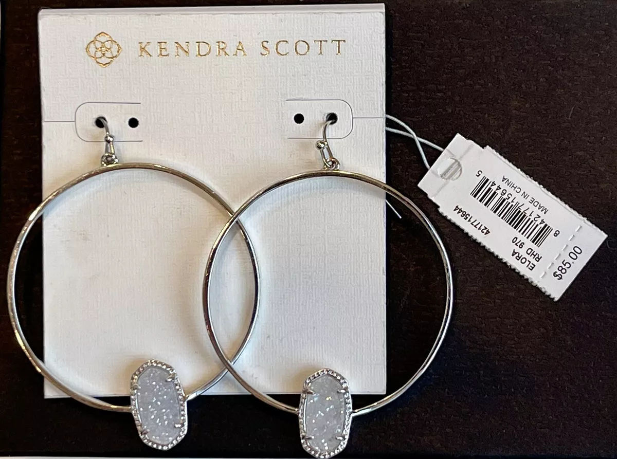Kendra scott deals elora hoop earrings