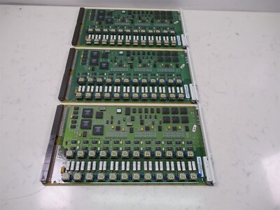 Lot of 3 Difinity Avaya Lucent TN2224B 2W V3 Digital Line Cards Circuit Boards