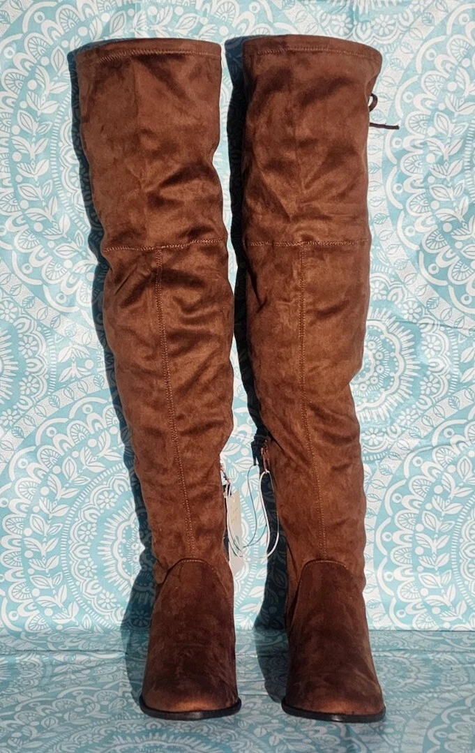 NEW Womens Size 9.5 WC OVER THE KNEE SIDNEY WIDE CALF Fashion