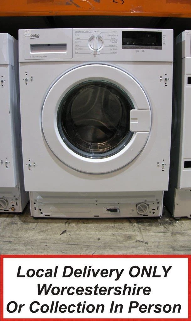 Beko WIR725451 Integrated Built In Washing Machine 7 KG 1200 Spin PWI