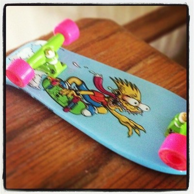 simpsons tech deck