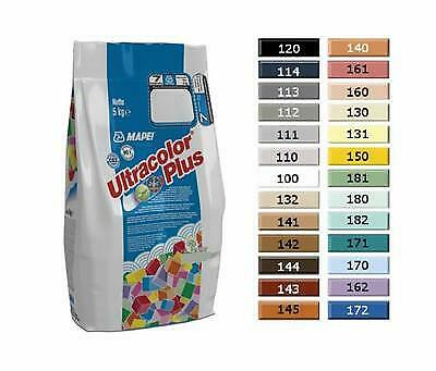 Malta Per Fughe Ultracolor Plus Mapei 5kg - Colore Cioccolato/144, Per Pavimenti E Rivestimenti