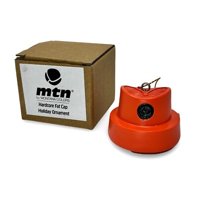 MTN Montana Colors Hardcore Fat Cap Christmas Tree Ornament Spray Paint Graffiti