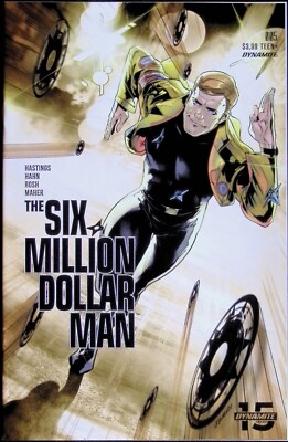 SIX MILLION DOLLAR MAN Comic # 5   Georgiev Variant Cover   2019 Dynamite Ent