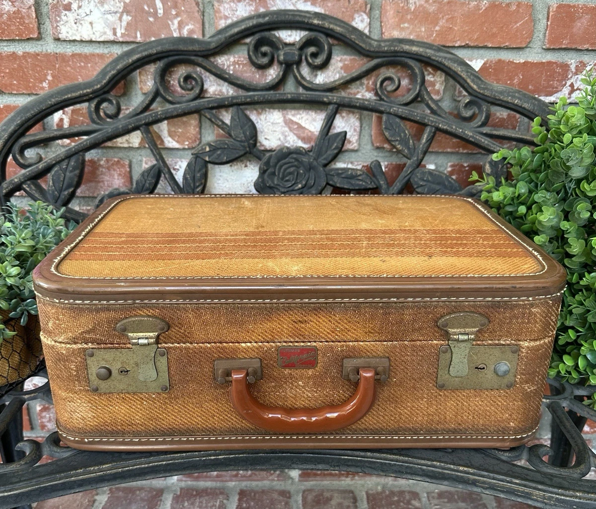 1930s 十年复古行李箱和复古旅行配件| eBay