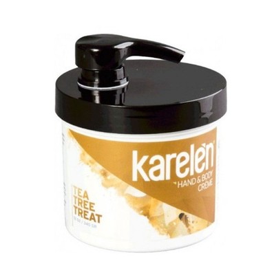 Karelen, Hand & Body Cream [Tea Tree Treat], 12 oz (1 pack)
