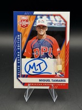 2021 Panini Elite Extra Edition Miguel Tamares #220 Signatures Auto