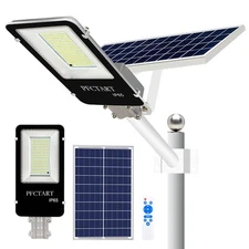 1000W Solar Street Lights Outdoor Super Bright Solar Light With Remote Control