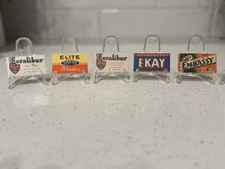 Set Of Six Vintage Razor Blades