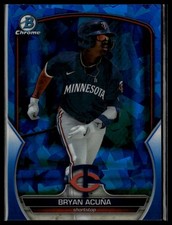 2023 Bowman Draft Sapphire Edition #BDC-39 Bryan Acuña