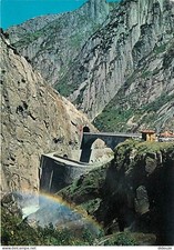 Postcard - Switzerland - UR Uri - Andermatt - Devil s Bridge - The Bridge of the Day