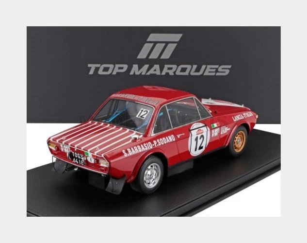 TOPMARQUES TMR12-58D LANCIA - FULVIA HF 1600 COUPE (night version) N 12 2nd RALL - Immagine 2 di 2