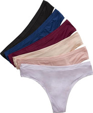 Hanes Microfiber Women  s Bikini Panties 6Pack Comfort Flex Stretch Fit Fast Ship