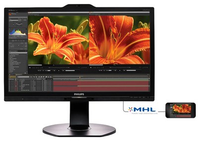  23,8'' 4K Philips Brillance 241P6V AH-IPS LED Display 3840x2160 UltraHD RARE !!!