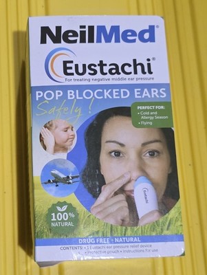 NeilMed Eustachi Eustachian Tube Exerciser Pop Blocked Ears Safely NIB
