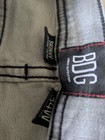 BDG Woman Skinny Jeans Gray Distressed  Denim Floral Embroidered size 34W — photo 5