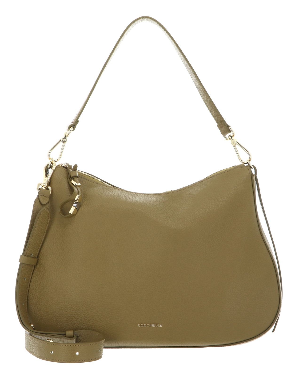 COCCINELLE shoulder bag Nory Handbag Grained Leather Seagrass