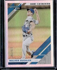 2019 Donruss #133 Walker Buehler Season Stat Line #/262