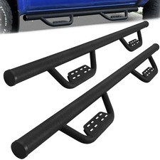 Chevy Silverado Running Boards Installation For 07-18 Chevy Silverado/GMC Sierra 1500 Crew Cab Running Boards Side Step Bar