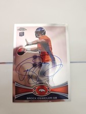 2012 Topps Chrome - Brock Osweiler #210 Rookie Autographs (AU, RC)