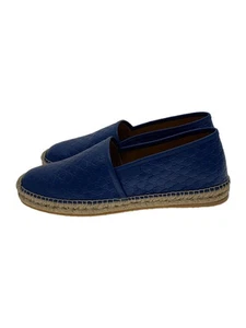 Chaussures de pont GUCCI espadrilles UK10 cuir bleu 567112 occasion