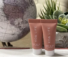 2X Koa Life Light Me Up Eye Treatment 8ml MINIS NEW