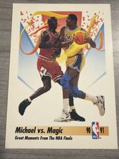 1991-92 SkyBox #333 Michael vs. Magic
