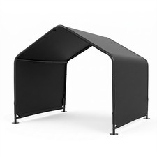 Outdoor Pet Shade Shelter w/Waterproof Fabric PU Coating, Sturdy Metal Frame
