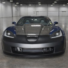 Kbd C6 C6r Style 1 Piece Polyurethane Front Bumper For Corvette Chevrolet 06-13