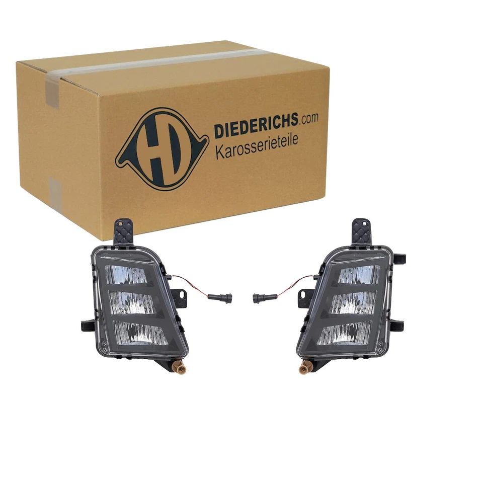 DIEDERICHS TUNING LED NEBELSCHEINWERFER SATZ passend für VW GOLF | 2216588 - Bild 2 von 4