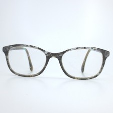 Kala Petites Nightowl Eyeglass Frames Marbled Grey White 49-16-135 Small Face