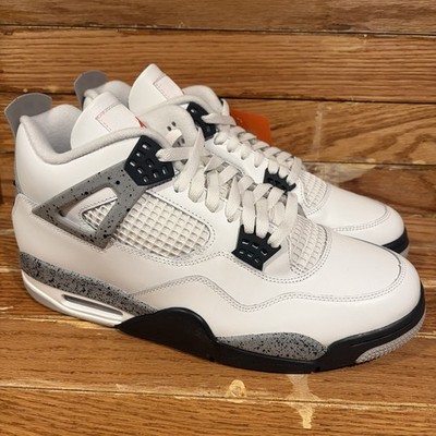 Air Jordan 4 Retro OG 'White Cement' 2025 *B-Grade* [FV5029-100] Men s Size 12