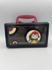 RARE Vintage Sanrio Pochacco Scooter Club Vinyl Case Carry Case 2002 