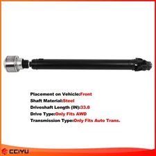 CCIYU Front Drive Shaft For 1996-06 Land Rover Freelander 4-Door 2.5L Tvb000090