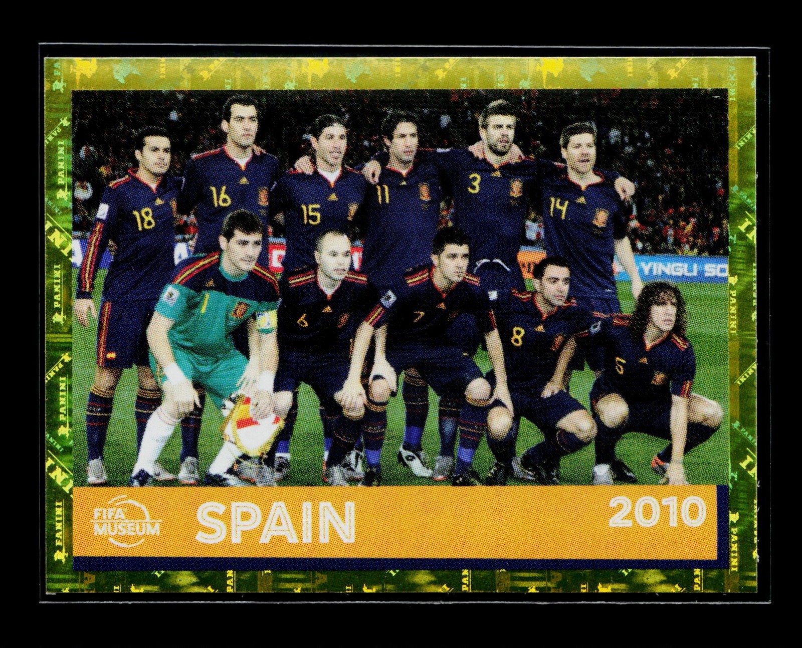 2022 Panini World Cup Stickers Team Spain #28 NM