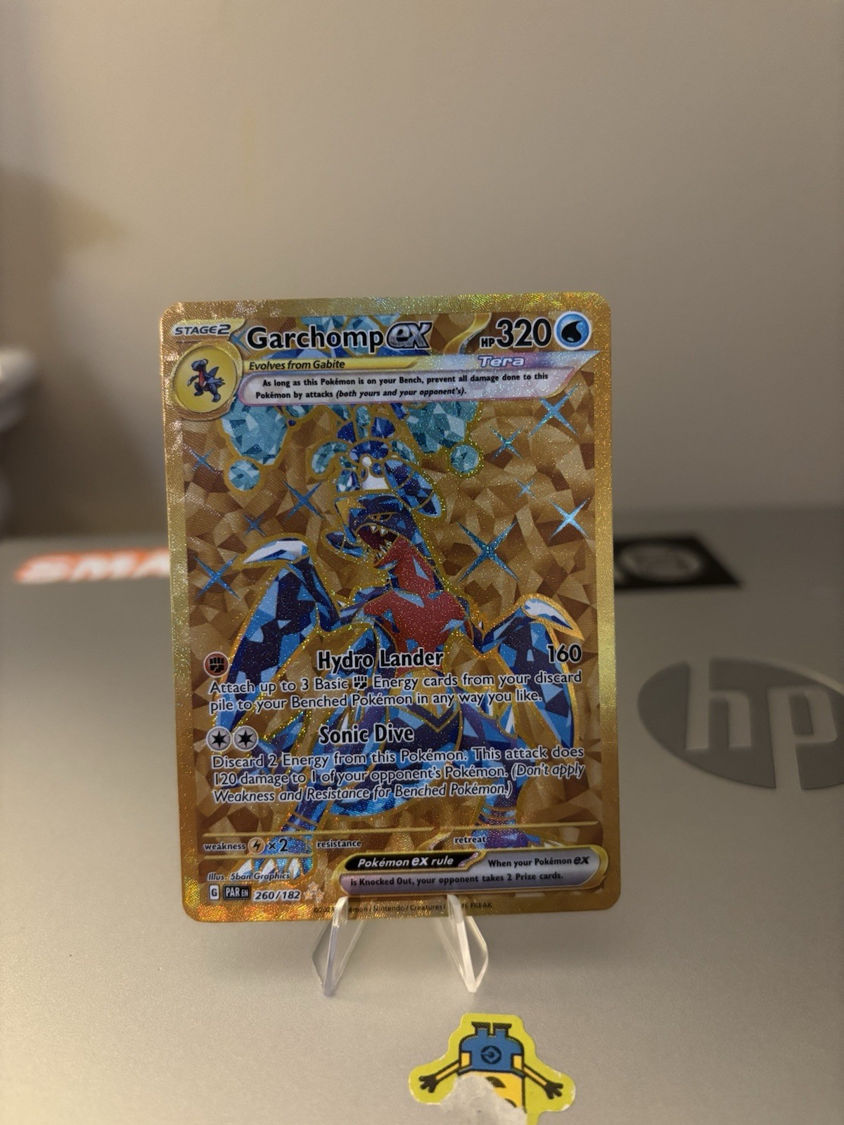 Garchomp ex 260/182 SV04: Paradox Rift Holo Great Condition