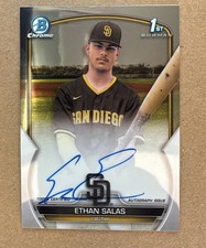 Ethan Salas Bowman Chrome 2023 Auto