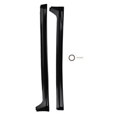 Black Abs Side Skirt Body Kit For Honda Accord Sedan 2008-2012 Extension Panel