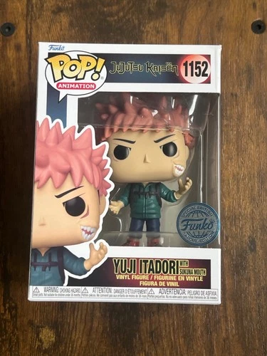 Funko Pop! Vinyl: Jujutsu Kaisen - Yuji Itadori - Hot Topic (Exclusive) #1152