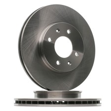 2x RIDEX Avant Ø256mm pour HYUNDAI i20 3/5 portes (GB, IB) pour KIA RIO III (UB)