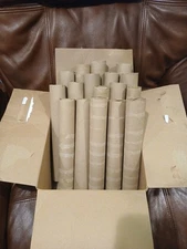 Cardboard Paper Towel Rolls /tubes  For Crafts 17 Count